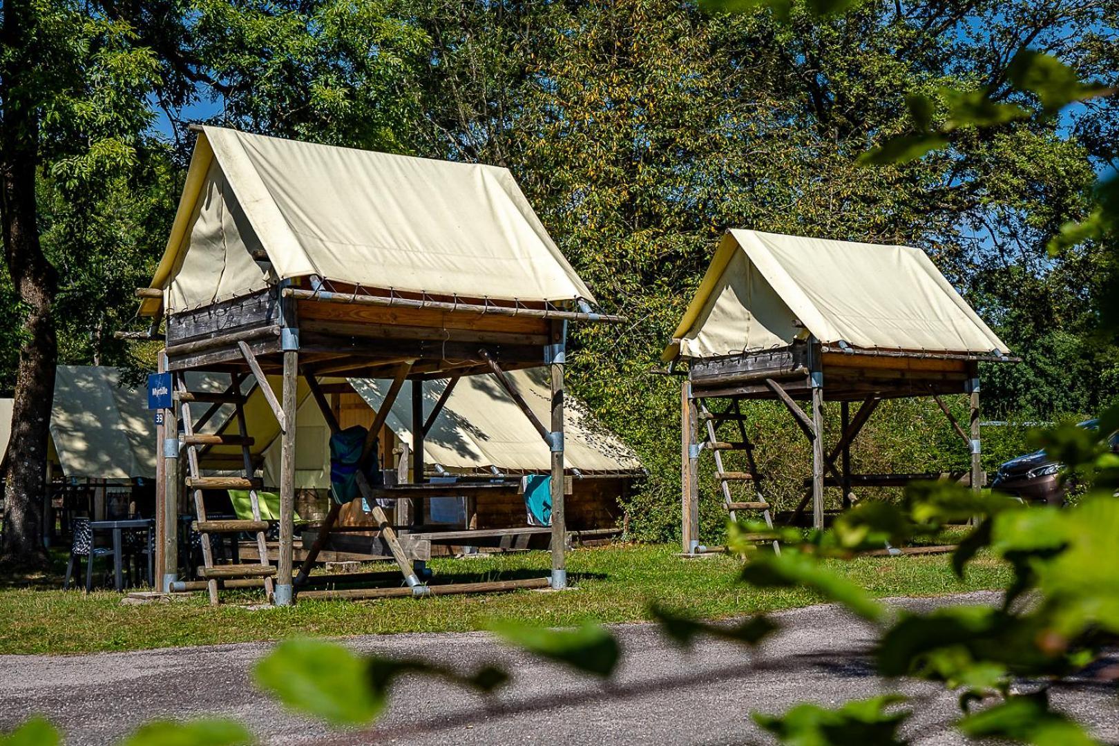 Camping Les Ballastieres - Vosges Du Sud Champagney 외부 사진