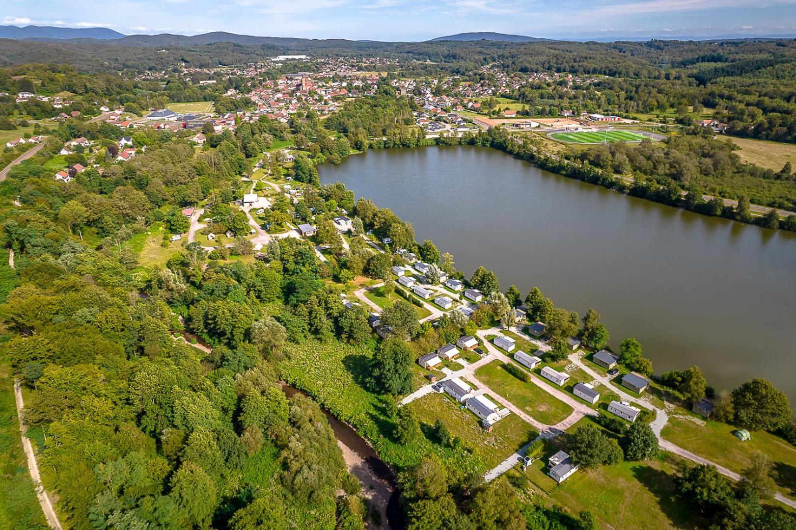 Camping Les Ballastieres - Vosges Du Sud Champagney 외부 사진