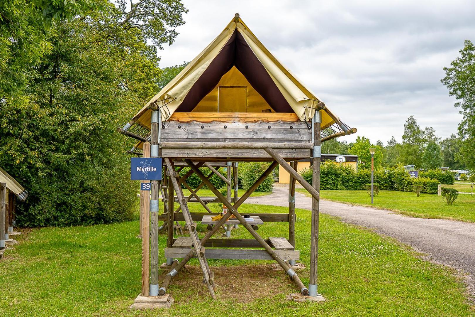 Camping Les Ballastieres - Vosges Du Sud Champagney 외부 사진